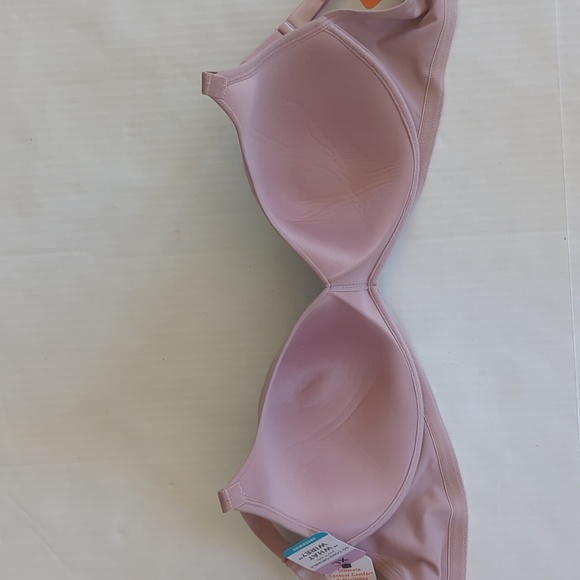 NWT Simply Perfect by Warner's Underwire Contour Poke-Free Comfort Bra XL Mauve - Picture 11 of 12